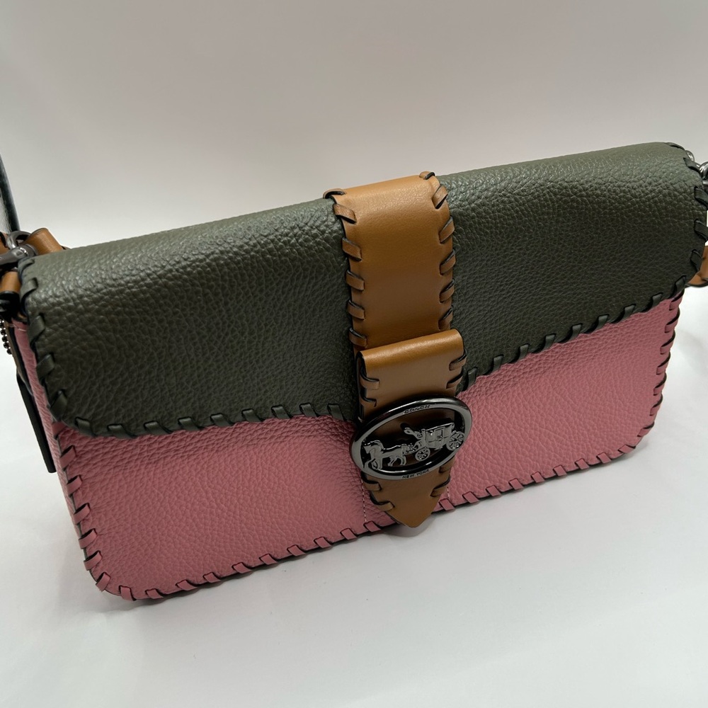 Coach Georgie Color-block Crossbody